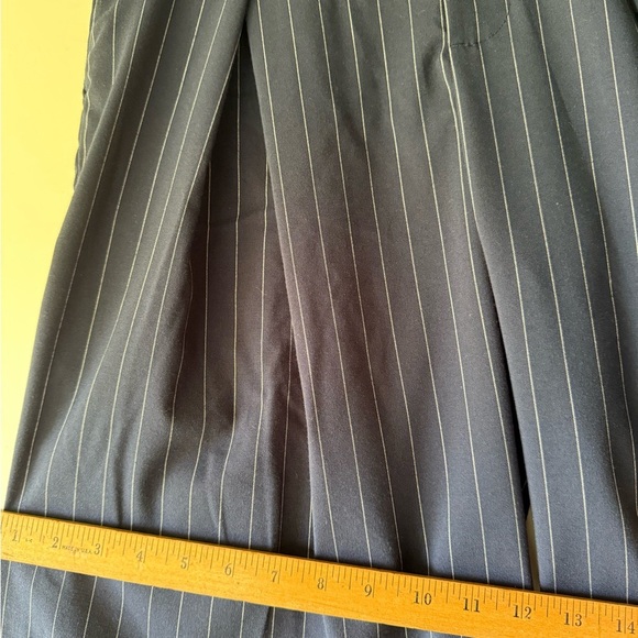 🎯50% OFF! a new day navy pinstriped trousers - Picture 7 of 9